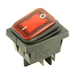 Interruptor luminoso estanco