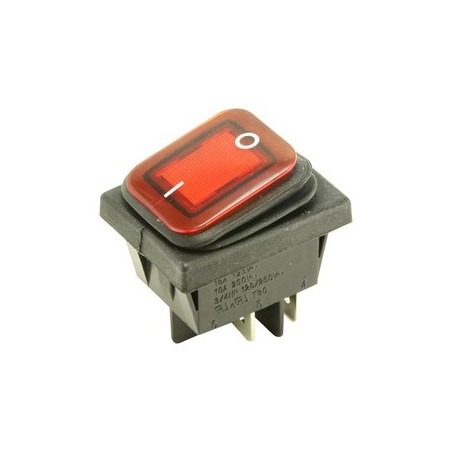 Interruptor luminoso estanco