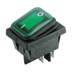 Interruptor luminoso estanco