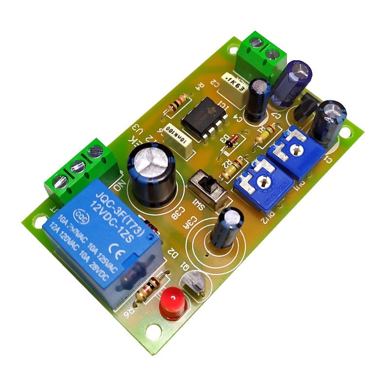 Temporizador cíclico hasta 25 minutos a 12Vcc